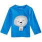 First Impressions Baby Boy's Lion Print T-Shirt Blue Size 6-9MOS