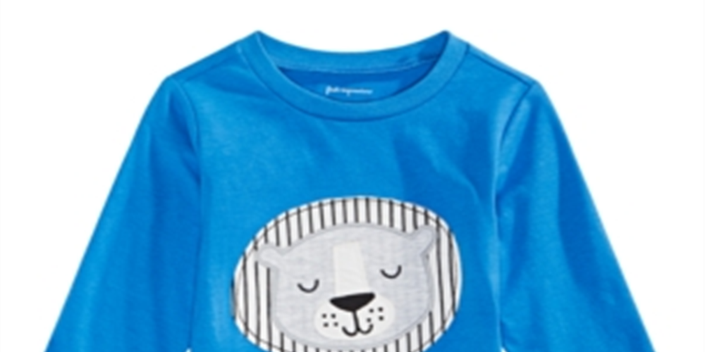 First Impressions Baby Boy's Lion Print T-Shirt Blue Size 6-9MOS