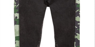 First Impressions Baby Boy's Camo Stripe Jeans Black Size 18MOS