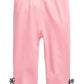 First Impressions Baby Girl's Gingham Bow Leggings  Pink Size 6-9MOS