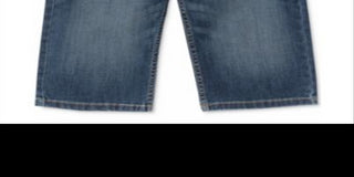 Tommy Hilfiger Little Boy's Retro Revolution Fit Stretch Textured Layered Look Denim Shorts Blue Size 5