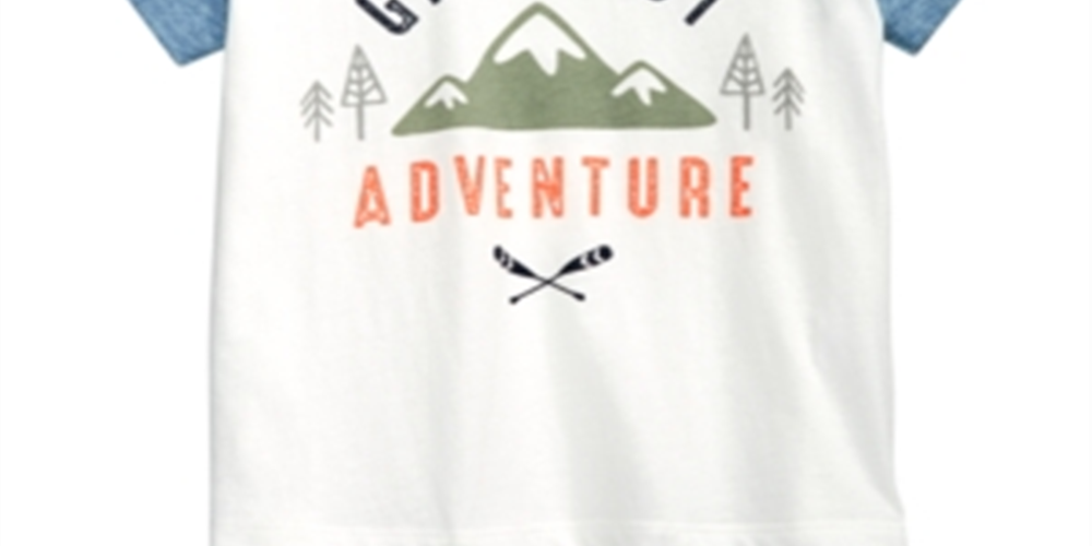First Impressions Baby Boy's Adventure Print Cotton T-Shirt White Size 24MOS