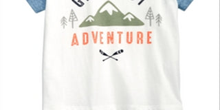 First Impressions Baby Boy's Adventure Print Cotton T-Shirt White Size 24MOS