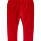 First Impressions Baby Girl's Velour Leggings Red Size 12MOS