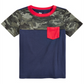 Epic Threads Little Boy's Camo Colorblocked Pocket T-Shirt Blue Size 5