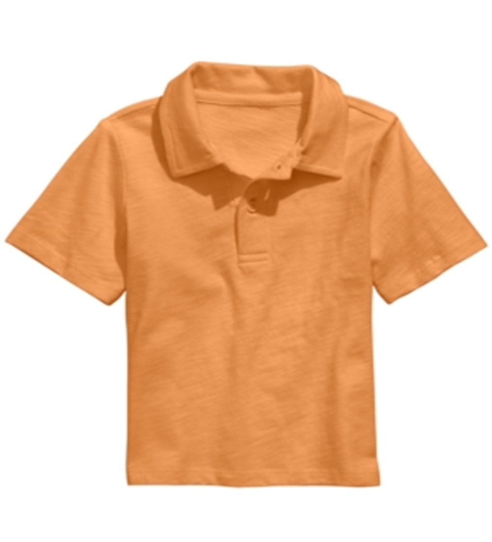 First Impressions Baby Boy's Cotton Polo Shirt Orange Size 3-6MOS