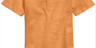 First Impressions Baby Boy's Cotton Polo Shirt Orange Size 3-6MOS