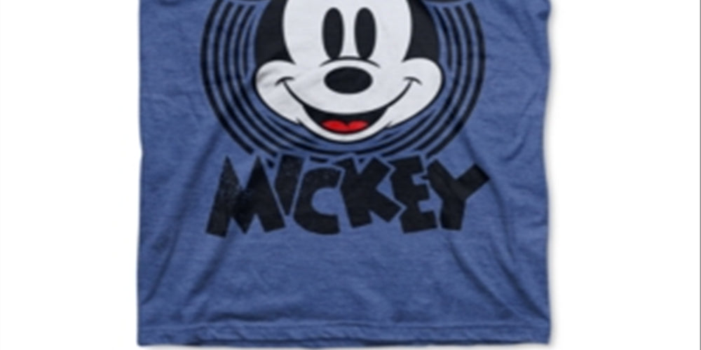 Disney Toddler Boy's Hypnotized Mickey Mouse T-Shirt Blue Size 2