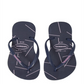 Havaianas Women's Slim Fine Lines Flip Flop Blue Size 8