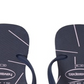 Havaianas Women's Slim Fine Lines Flip Flop Blue Size 8