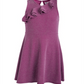 Epic Threads Big Girl's Metallic Ruffled Dress Purple Size X-Large