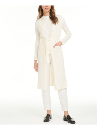 Anne Klein Women's Open Cardigan Top White Size XX-Small