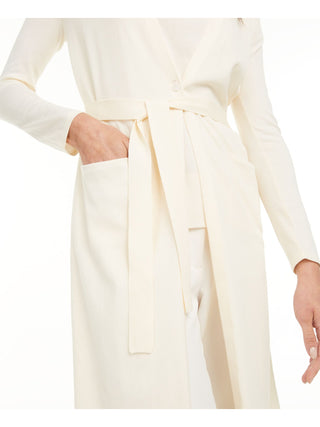 Anne Klein Women's Open Cardigan Top White Size XX-Small