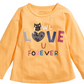 First Impressions Baby Girl's Owl Love U T-Shirt Yellow Size 6-9MOS