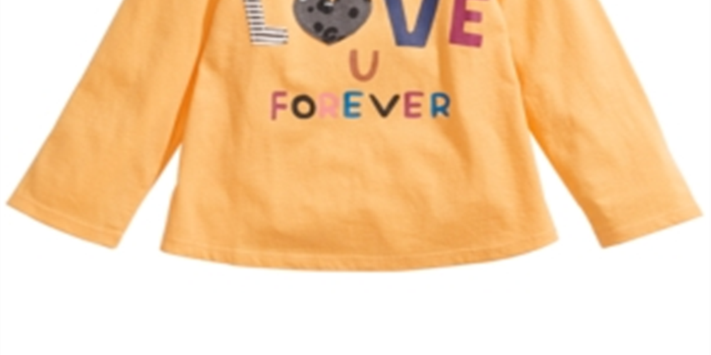 First Impressions Baby Girl's Owl Love U T-Shirt Yellow Size 6-9MOS