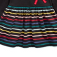 First Impressions Baby Girl's Bow Applique Stripe Tunic T-Shirt Black Size 12MOS