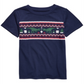 Epic Threads Toddler Boy's Isle Strip T-Shirt Blue Size 3