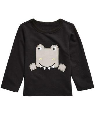 First Impressions Toddler Boy's Long Sleeve Dino Print T-Shirt Black Size 3T