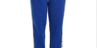 Calvin Klein Big Boy's Rugby Side Stripe Fleece Joggers Blue Size 10-12M