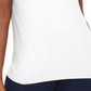 Karen Scott Women's Cotton Crochet Trim T-Shirt White Size X-Small