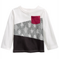 First Impressions Toddler Boy's Colorblocked T-Shirt White Size 4T