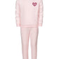 Ideology Toddler Girl's 2 Pc Love Fleece Sweatshirt & Pants Set Pink Size 3T