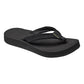 Reef Women's Cushion Breeze Flip-Flops  Shoes Black Size 5