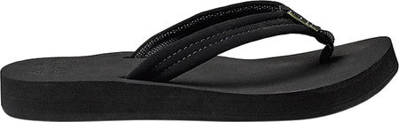 Reef Women's Cushion Breeze Flip-Flops  Shoes Black Size 5