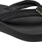 Reef Women's Cushion Breeze Flip-Flops  Shoes Black Size 5