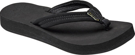 Reef Women's Cushion Breeze Flip-Flops  Shoes Black Size 5