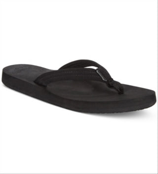 Reef Women's Cushion Breeze Flip-Flops  Shoes Black Size 5