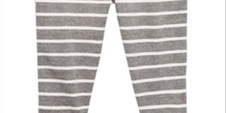 First Impressions Toddler Boy's Striped Jogger Pants Gray Size 4T