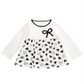 First Impressions Infant Girl's Cotton Printed Hearts Tunic Angel White Size 6-9 Months
