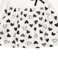 First Impressions Infant Girl's Cotton Printed Hearts Tunic Angel White Size 6-9 Months