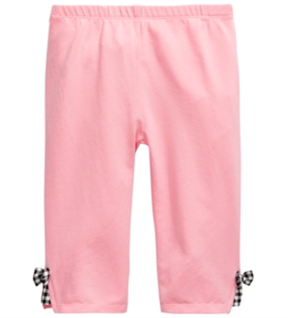 First Impressions Toddler Girl's Gingham Bow Leggings Pink Size 3T