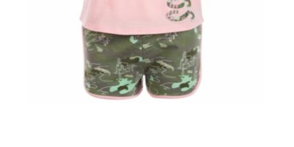 Ideology Little Girl's 2 Pc Rainbow Heart Graphic T-Shirt & Shorts Set Pink Size 6X