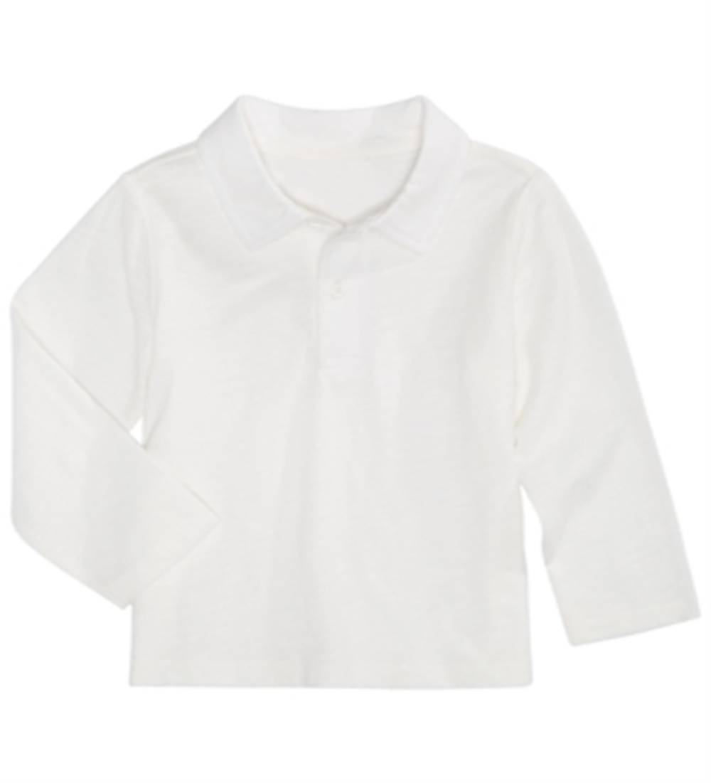 First Impressions Toddler Boy's Cotton Polo Shirt White Size 4T