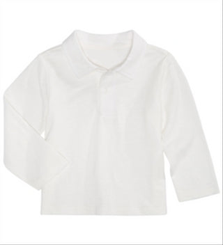 First Impressions Toddler Boy's Cotton Polo Shirt White Size 4T