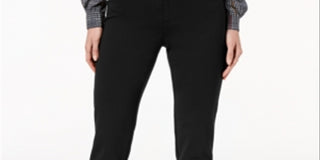 Charter Club Women's Windham Ponte Stretch Pants Black Size 8