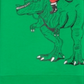 Jem Big Boy's Santa Rex Sweatshirt Kelly Green Size X-Large