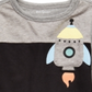 First Impressions Toddler Boy's Rocket Print Pocket T-Shirt Black Size 4T