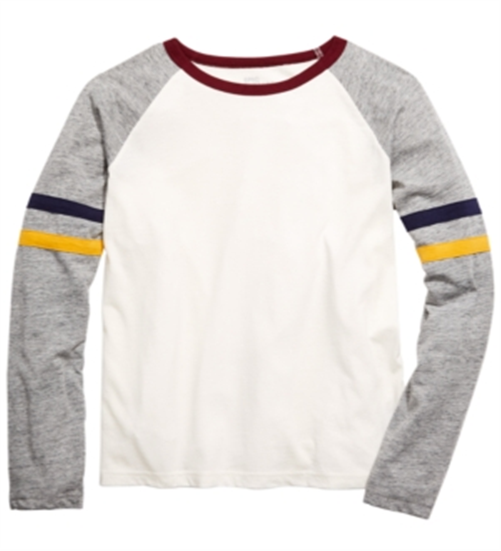 Epic Threads Big Boy's Brett Colorblocked Stripe T-Shirt Brown Size Small