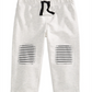 First Impressions Toddler Boy's Striped Knee Patch Pants White Size 4T