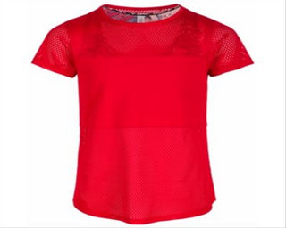 Ideology Big Girl's Active Layered Look T-Shirt Red Size X-Large
