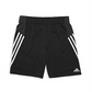 Adidas Boy's ClimaLite Color Block 3 Stripe Shorts Black Size Size X-Large