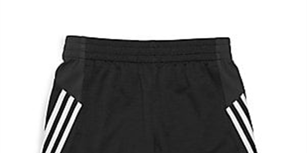Adidas Boy's ClimaLite Color Block 3 Stripe Shorts Black Size Size X-Large
