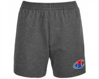 Champion Big Boy's Two Tone Logo Jersey Shorts Gray Size Medium
