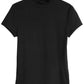 Epic Threads Big Girl's Ribbed T-Shirt Black Size Medium