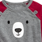 First Impressions Toddler Boy's Bear Face T-Shirt Gray Size 3T