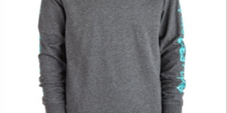 Ideology Big Boy's Graphic Print Hooded T-Shirt Gray Size Small